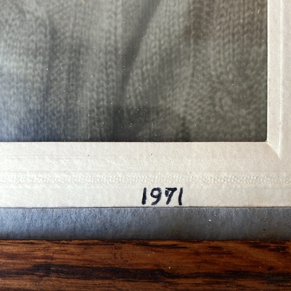 Vintage framed photo portrait of a young woman - Picture 4 of 15